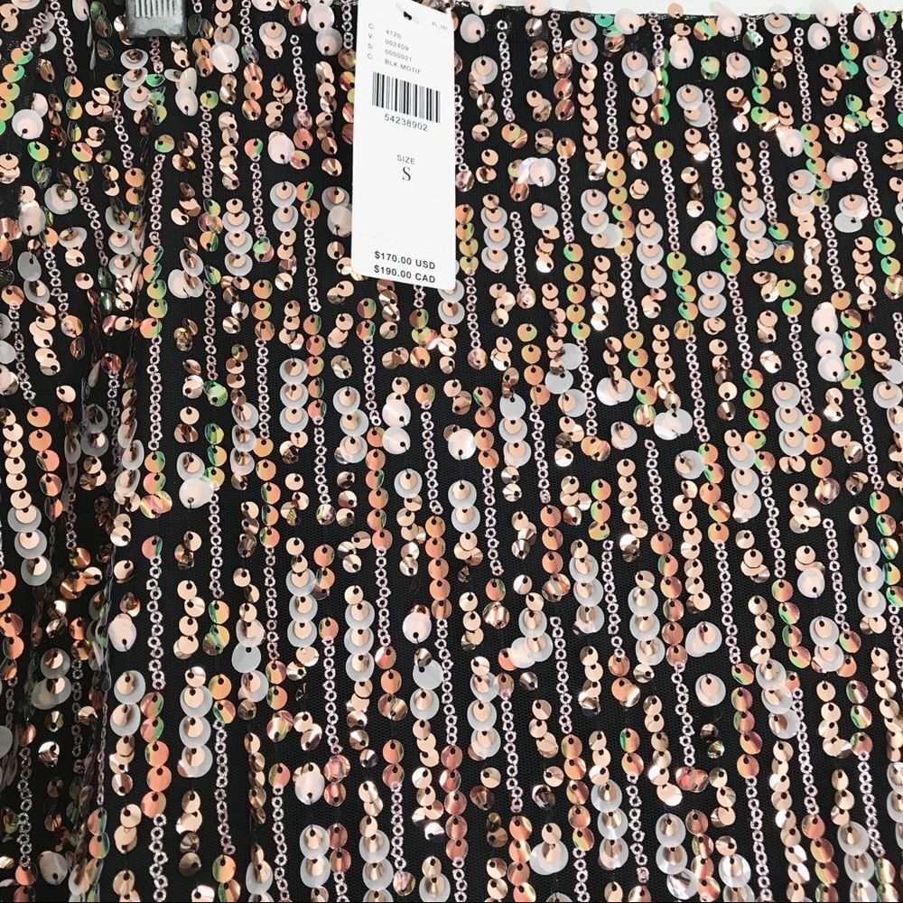 Anthropologie Corey Lynn Calter Sequined Miniskirt Size Small NWT - Picture 10 of 11